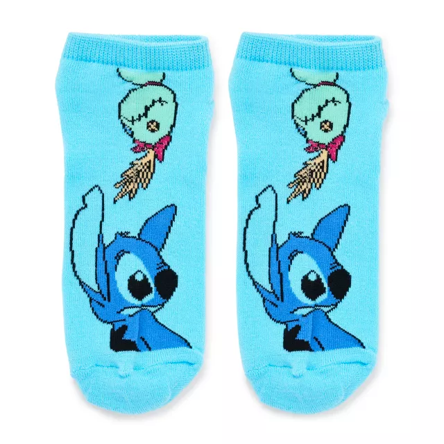 Stitch No Show Socks 5 Pack - Lilo & Stitch at Spencer's