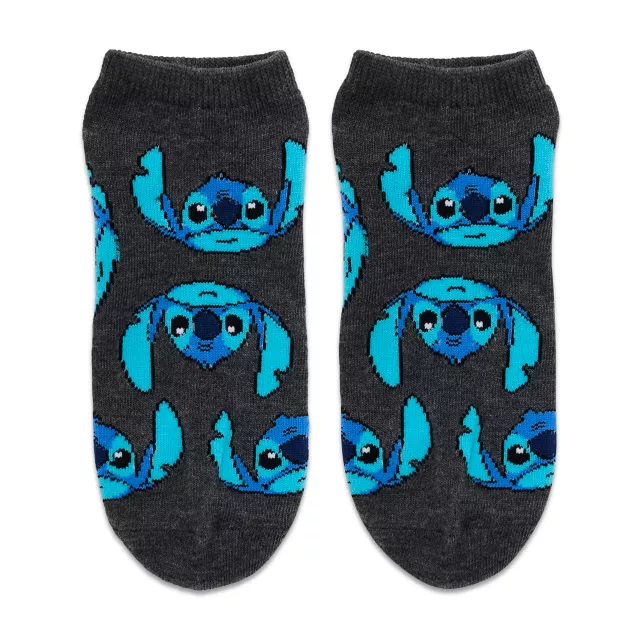 Stitch No Show Socks 5 Pack - Lilo & Stitch at Spencer's