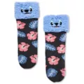 Stitch Fuzzy Crew Socks - Lilo & Stitch at Spencer's