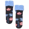 Stitch Fuzzy Crew Socks - Lilo & Stitch at Spencer's