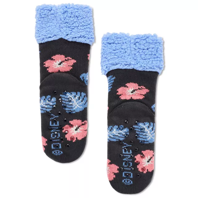 Stitch Fuzzy Crew Socks - Lilo & Stitch at Spencer's