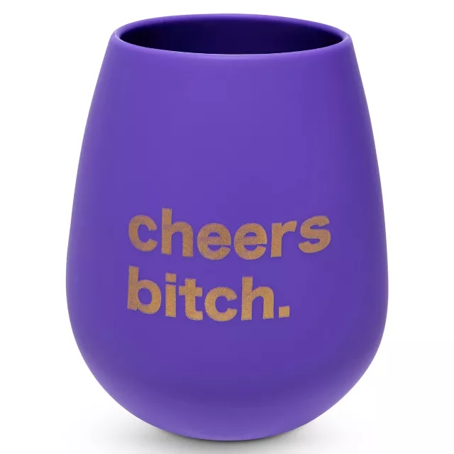 Cheers Bitch Stemless Wine Glass - 12 oz. at Spencer's
