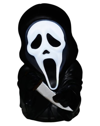 Ghost Face Light-Up Horror Figure