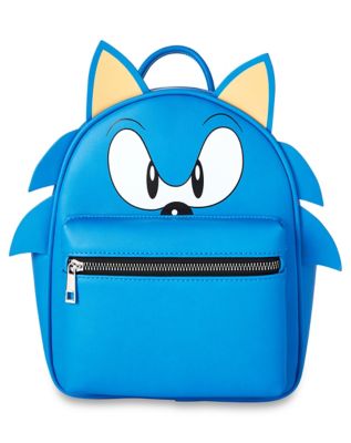 Sonic Blue Face Bag Sonic The Hedgehog