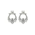 Silvertone Filigree Dangle Double Flare Tunnels at Spencer's