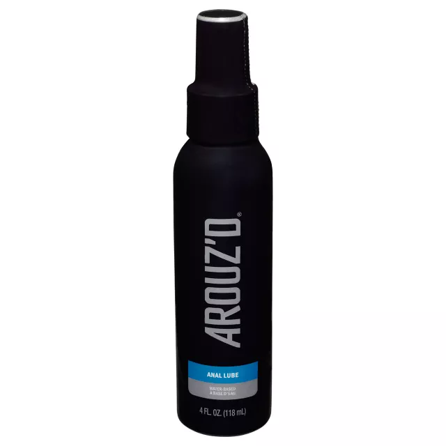 Arouz'd Water-Based Anal Lube - 4 oz. - Spencer's