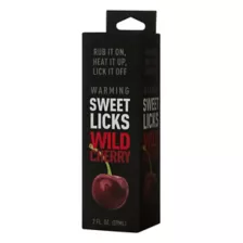 Warming Wild Cherry Flavored Glide 2 oz. - Sweet Licks at Spencer's