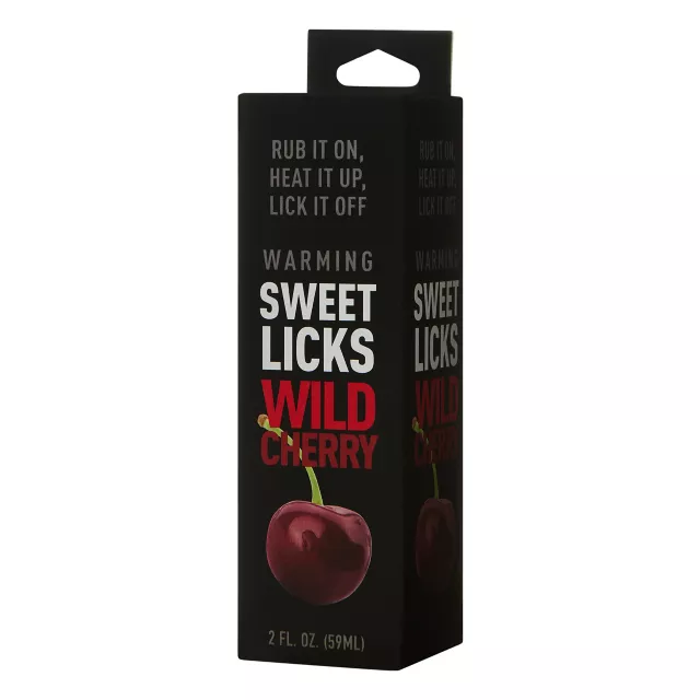 Warming Wild Cherry Flavored Glide 2 oz. - Sweet Licks at Spencer's