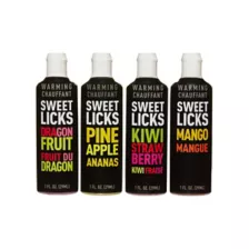 Warming Exotic Fruit Flavored Glide 4 Pack 1 oz. - Sweet Licks at Spencer's
