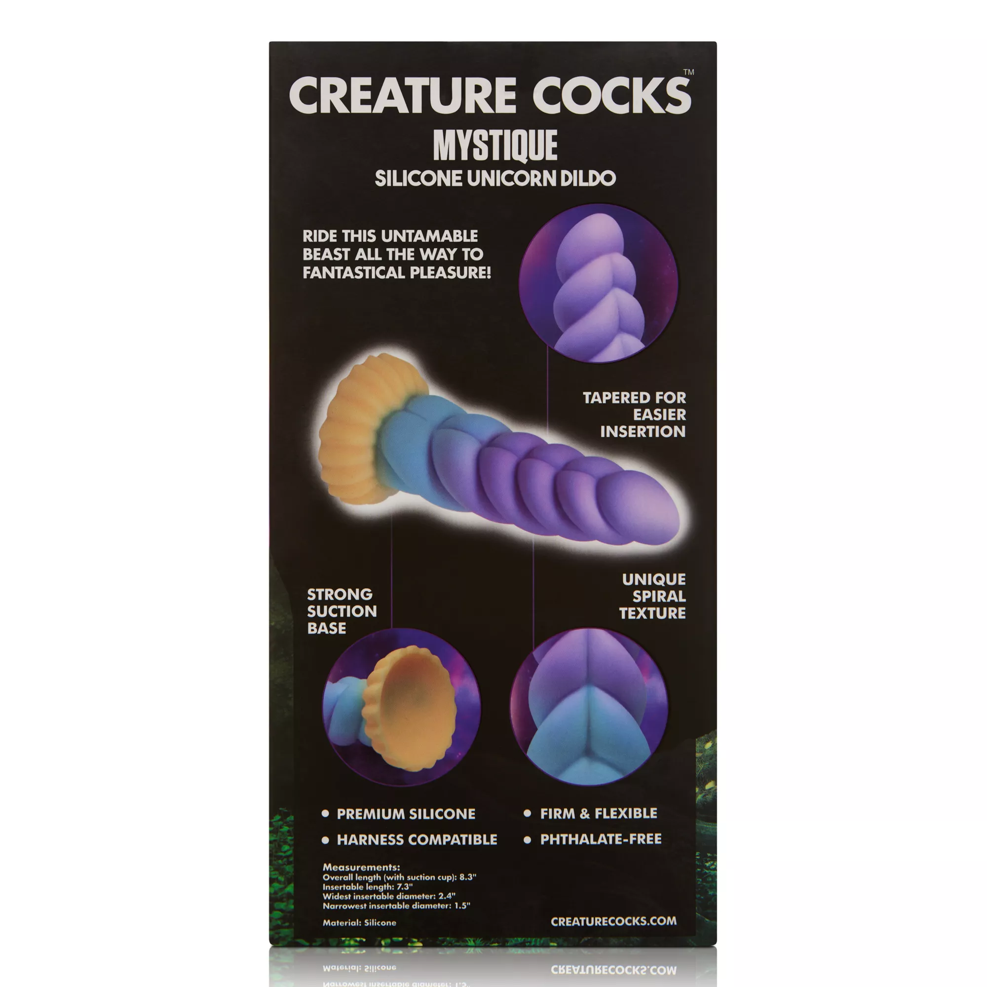 Creature Cocks Mystique Unicorn Dildo at Spencer's