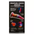 Creature Cocks Unicorn Kiss Glow in the Dark Dildo - 8.4 Inch at Spencer's