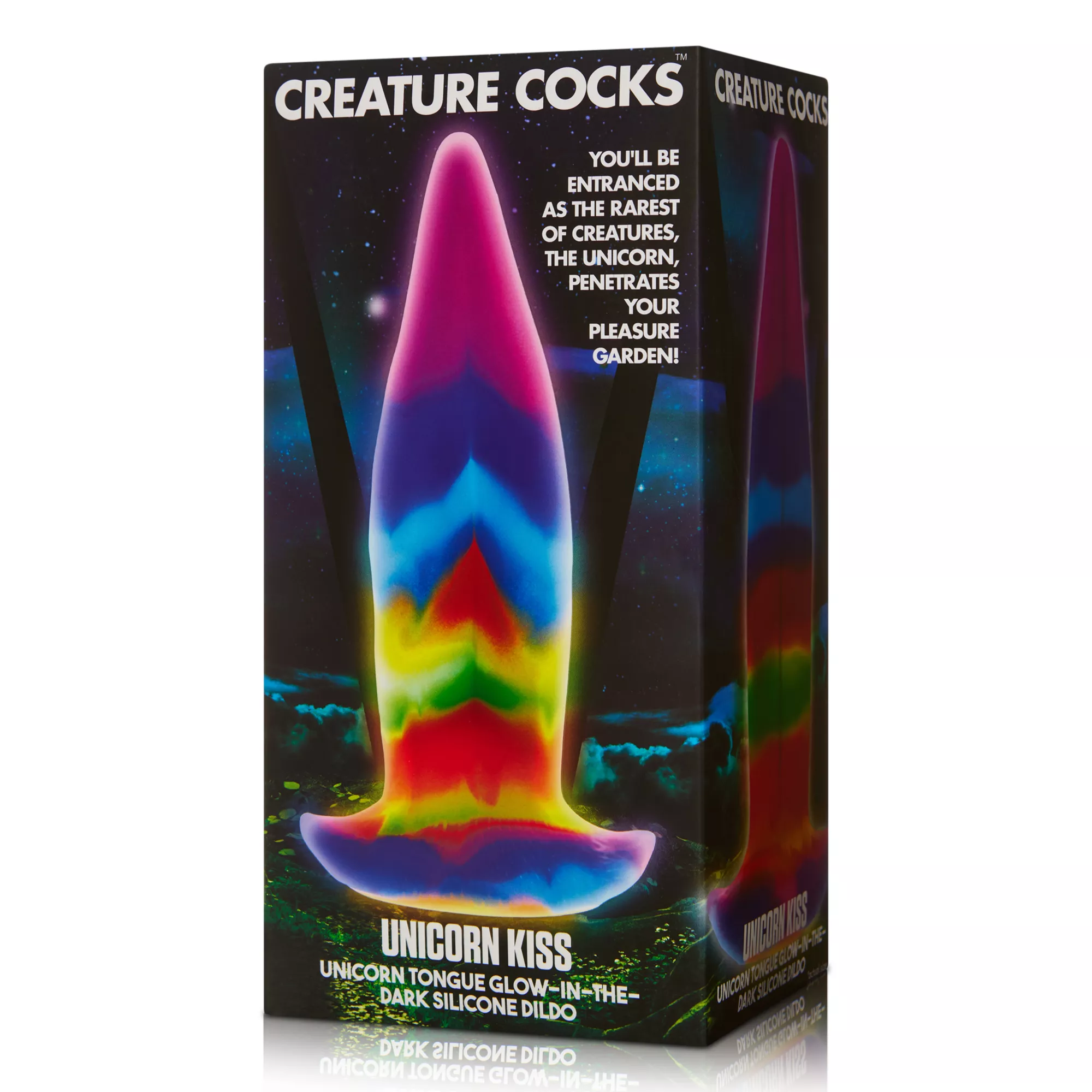 Creature Cocks Unicorn Kiss Glow in the Dark Dildo at Spencer's