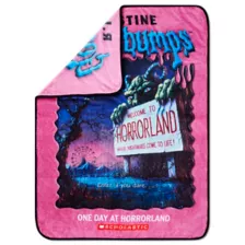 Goosebumps Horrorland Fleece Blanket at Spencer's
