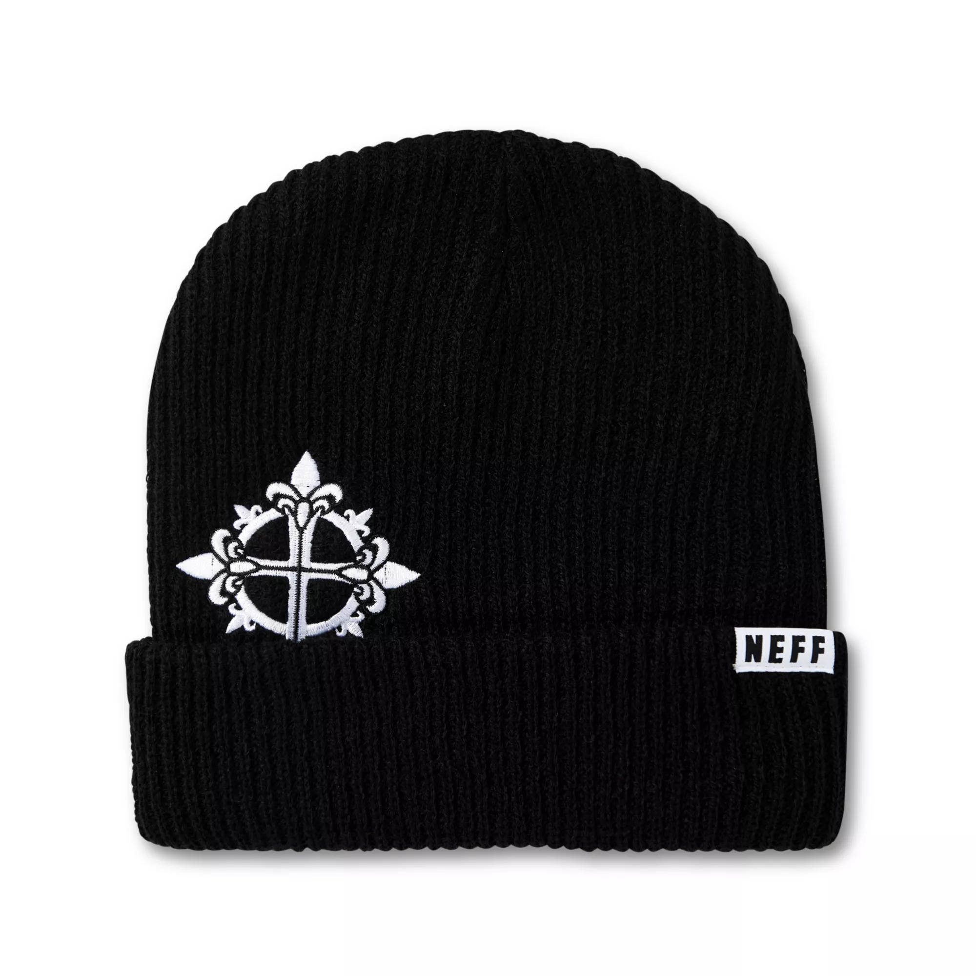 Cross Cuff Beanie Hat - Neff at Spencer's