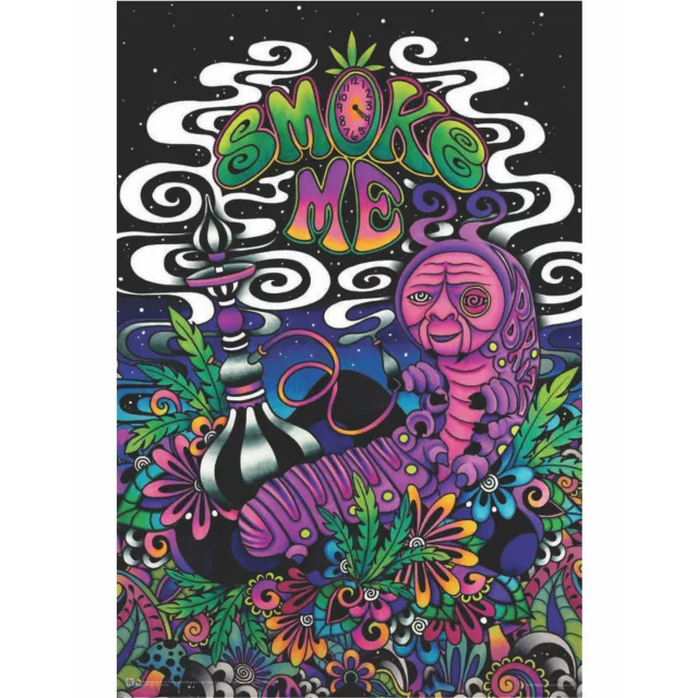 Smoke Me Black Light Poster at Spirit Halloween