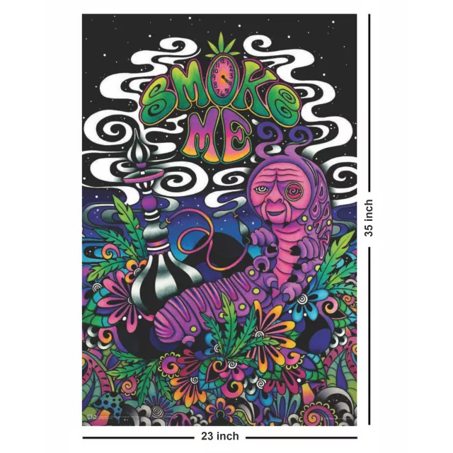 Smoke Me Black Light Poster at Spirit Halloween