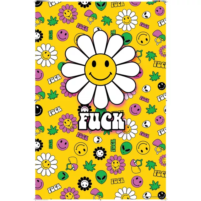 Smiley Fuck Poster at Spencer's