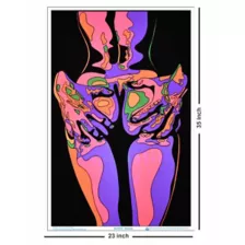 Butt Squeeze Black Light Poster at Spirit Halloween