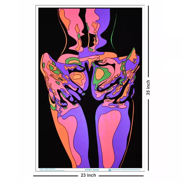Butt Squeeze Black Light Poster at Spirit Halloween