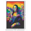 Mona Lisa Smoking Poster at Spencer's