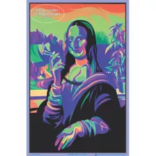 Mona Lisa Smoking Poster at Spencer's