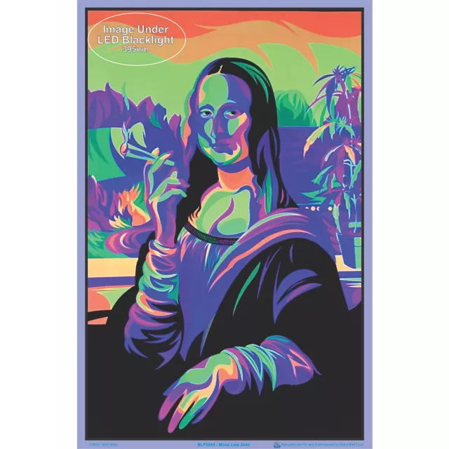 Mona Lisa Smoking Poster at Spencer's
