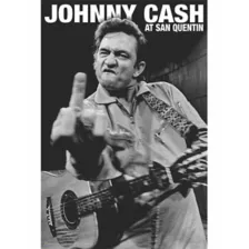 Johnny Cash San Quentin Poster at Spencer's