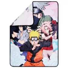 Naruto Characters Fleece Blanket at Spencer's