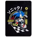 Top Speed Sonic Fleece Blanket at Spencer's