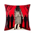 Tomie Square Pillow - Junji Ito at Spencer's