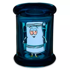Towelie Wanna Get High Stash Jar 4 oz. - South Park at Spencer's