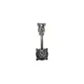 CZ Heart Double Gem Belly Ring - 14 Gauge at Spencer's