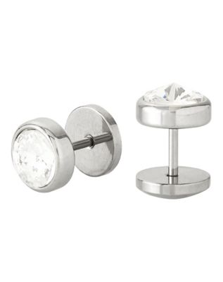 CZ Bezel Fake Plugs