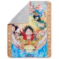 Straw Hat One Piece Fleece Blanket at Spencer's