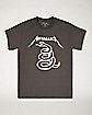 Snake Metallica T Shirt