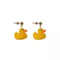 Yellow Duck Dangle Earrings at Spencer's