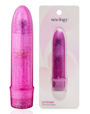 Glitter Gasm Bullet Vibrator - Sexology