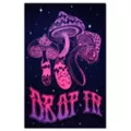 Trippy Drop In Mushroom Tapestry at Spencer's