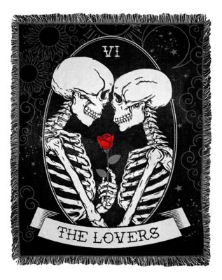 The Lovers Gothic Tapestry