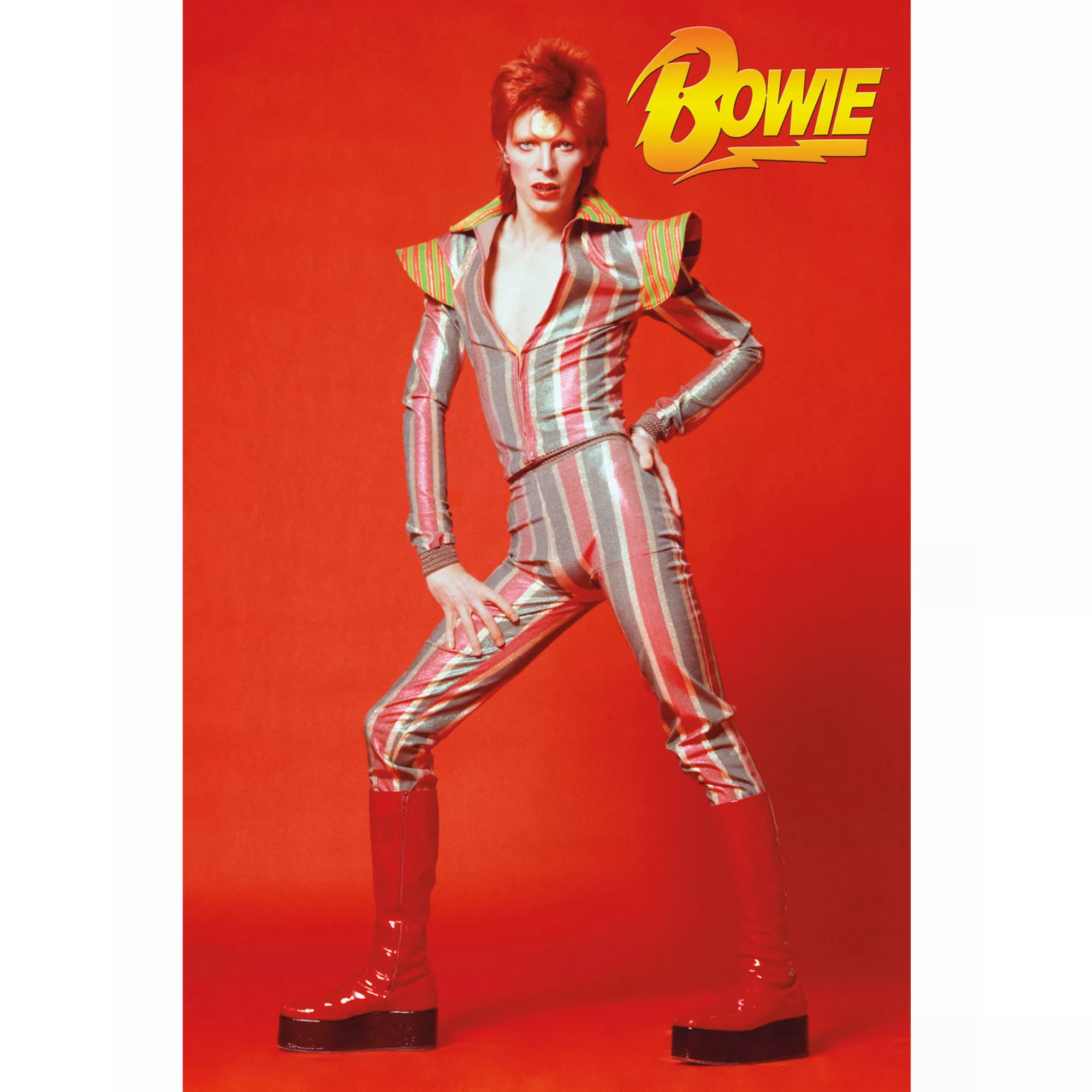 Ziggy Stardust Glam Poster - David Bowie at Spencer's