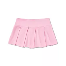 Pink Satin Bow Mini Skirt at Spencer's