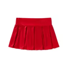 Red Pleather Mini Skirt at Spencer's