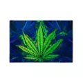 Black Light Electric Leaf Tapestry at Spirit Halloween