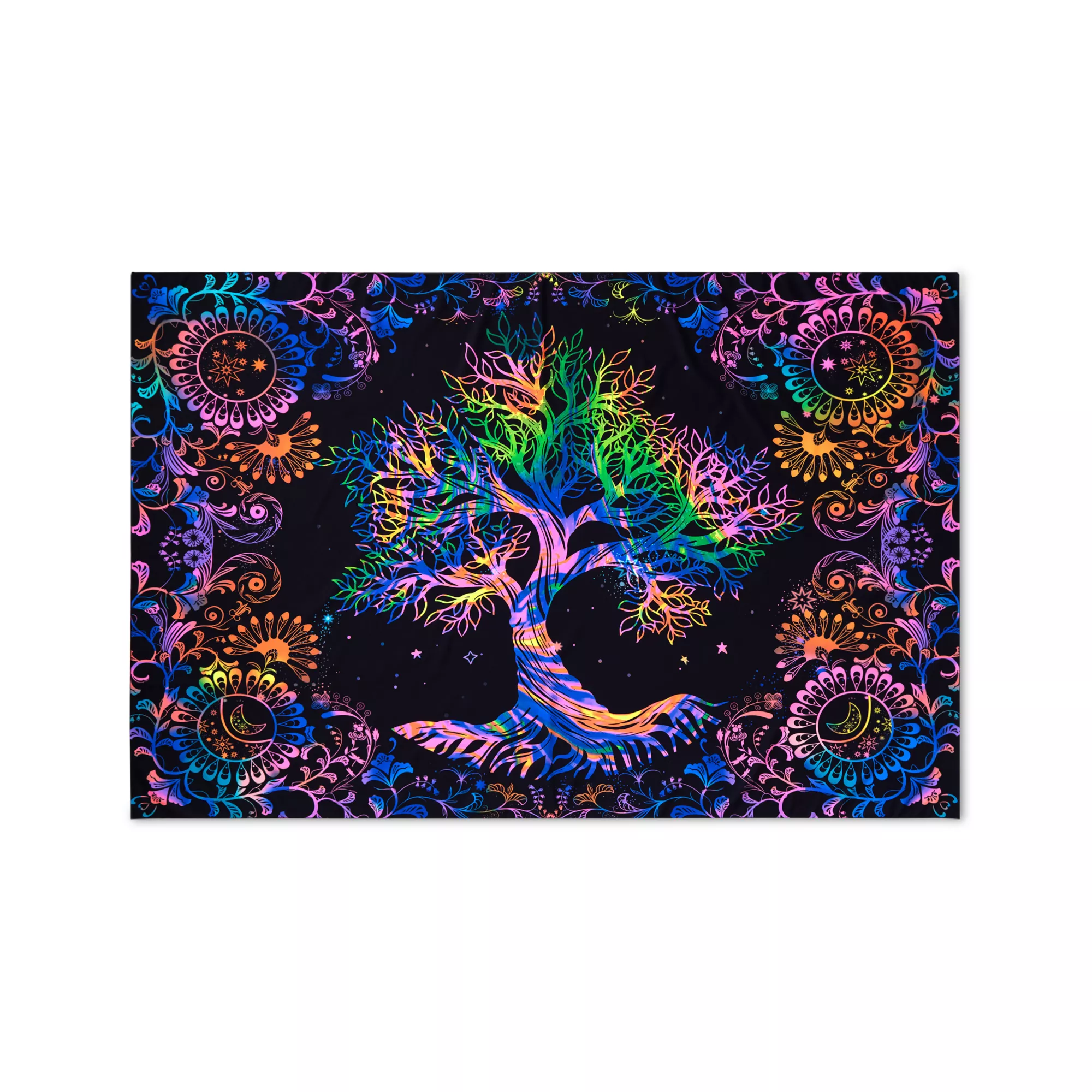 Trippy Tree of Life Tapestry at Spencer's