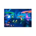 Black Light Magical Mushroom Tapestry at Spirit Halloween
