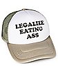 Legalize Eating Ass Snapback Hat - Danny Duncan
