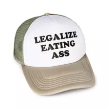 Legalize Eating Ass Snapback Hat - Danny Duncan at Spencer's