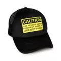 Caution Your Mom's House Snapback Hat - Danny Duncan at Spencer's