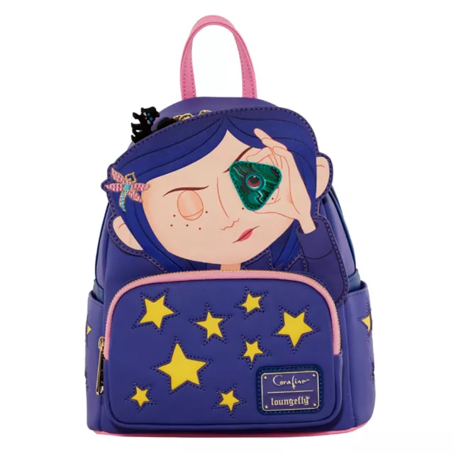 Coraline Stars Mini Backpack - Coraline at Spencer's