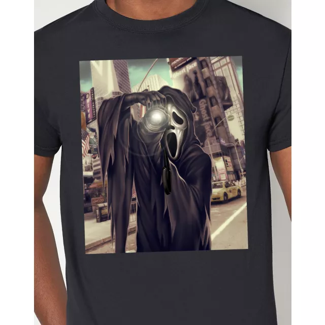 Tourist Ghost Face T Shirt at Spencer's